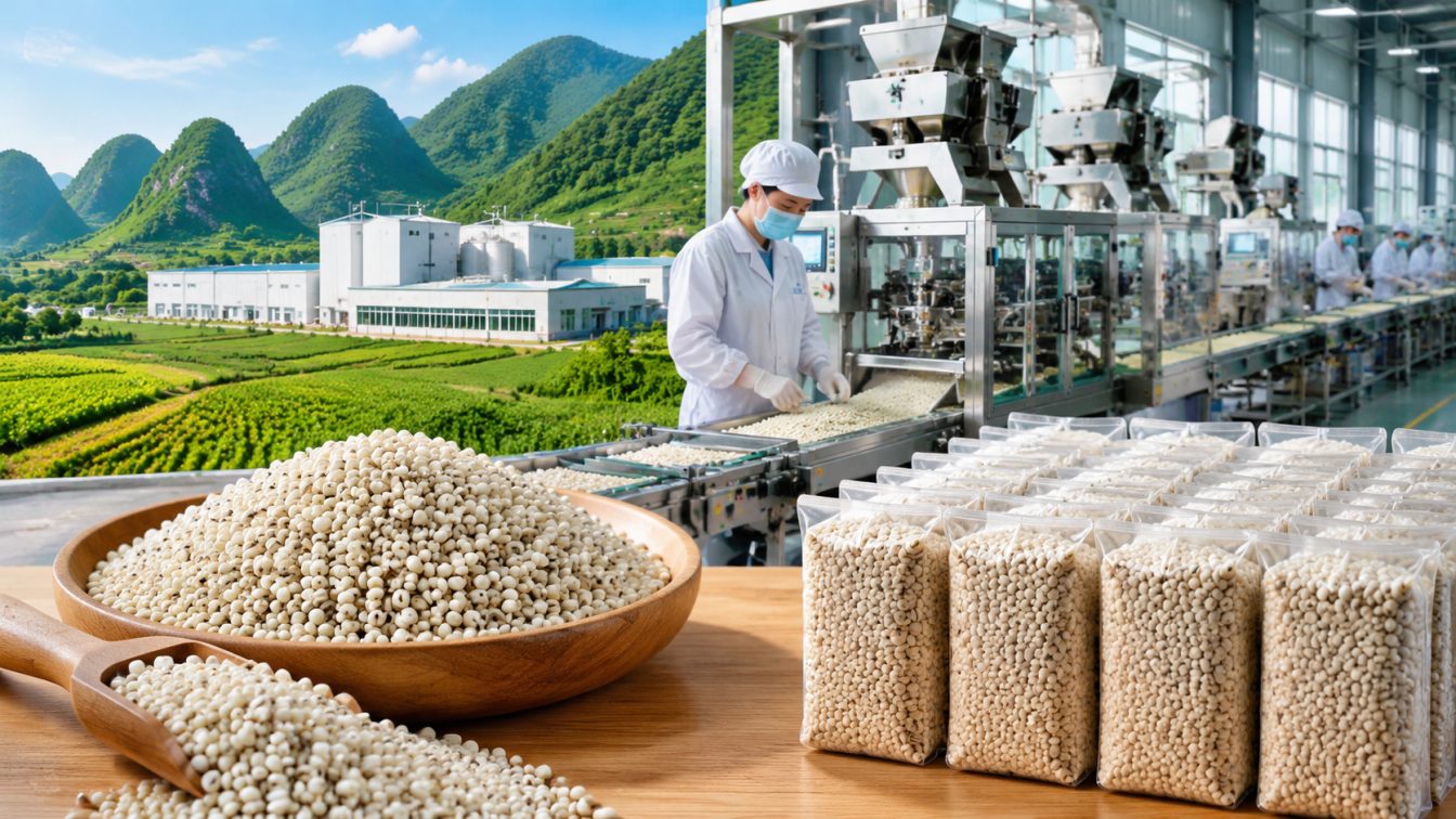 洱源县为薏仁米采购提供产地直供